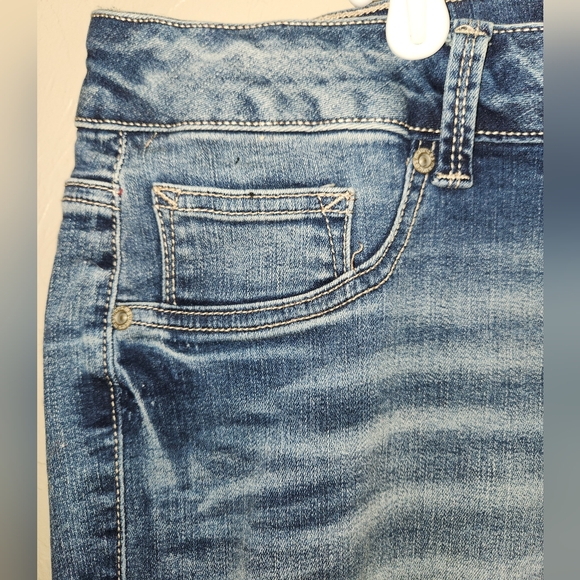 NWT Maurices Mid Rise Denim Flex Jeggings - Picture 3 of 9